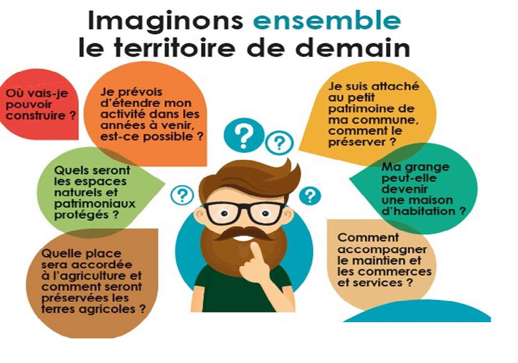 Lire la suite à propos de l’article CONCERTATION  dans le cadre du PLAN LOCAL d’URBANISME INTERCOMMUNAL – PLUi